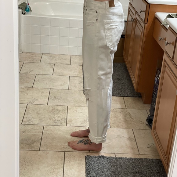 NWT Size 2 Regular 90’s Boyfriend White Washed - Picture 9 of 9